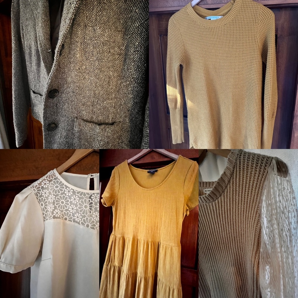 HOC Autumn Fall wardrobe size small/medium 6 item lot